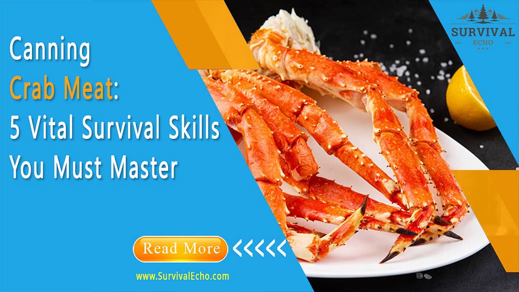 Canning Crab Meat 5 Vital Survival Skills You Must Master