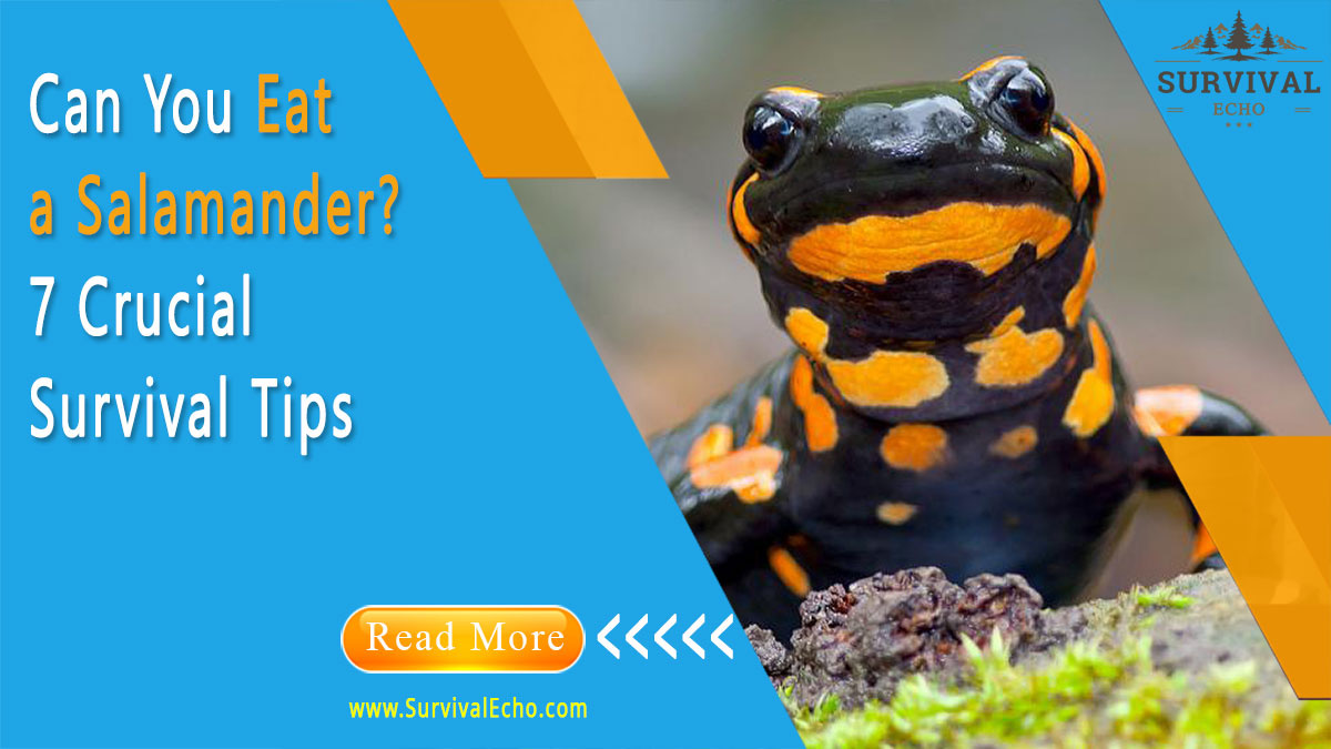 Can You Eat A Salamander? 7 Crucial Survival Tips